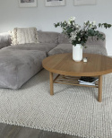 Wollteppich \'Avafors\' 70x140cm - Beige
