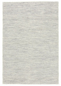 Wollteppich \'Dhurry\' 200x290cm – Grau