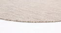 Runder Teppich \'Dhurry\' 120cm - Beige