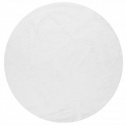 Runder Teppich \'Aranga Super Soft\' 120cm – Weiß