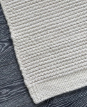 Wollteppich \'Coastal\' 80x300cm - Creme