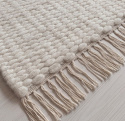 Wollteppich \'Cartmel\' 80x150cm - Offwhite