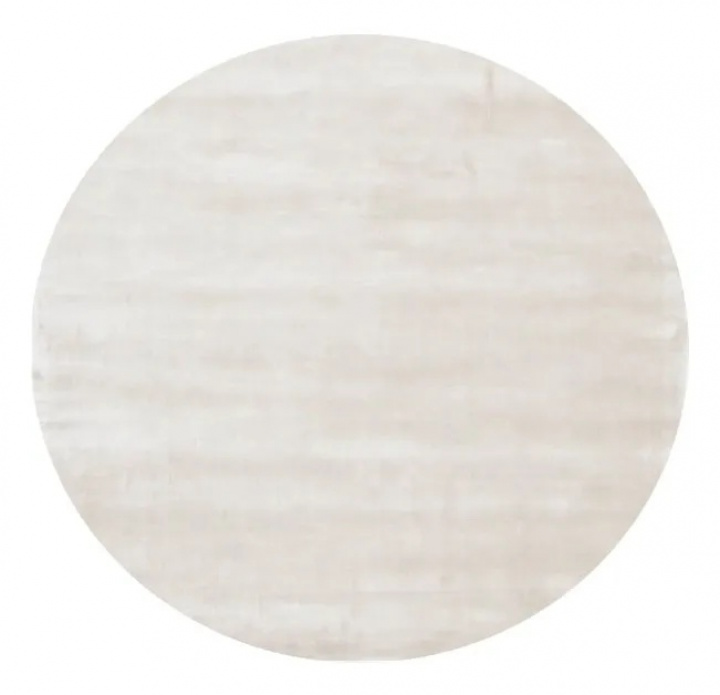 Runder Teppich \'Jodhpur\' 200cm - Offwhite in der Gruppe Einrichtung / Teppiche / Gewebte Teppiche bei Reforma (V10166139)