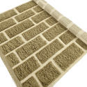 Rya Teppich \'Leknes handgewebte Wolle\' - Grün