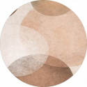 Runder Teppich \'Craon\' 120 cm – Mehrfarbig