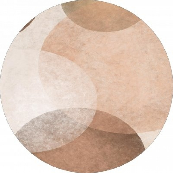 Runder Teppich \'Craon\' 120 cm – Mehrfarbig in der Gruppe Einrichtung / Teppiche / Gewebte Teppiche bei Reforma (V10179952)