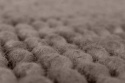 Wollteppich \'Avafors Wool Bubble\' 240x240cm - Braun