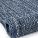 Jute-Teppich \'Amasia\' – Blau