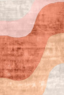 Wilton Teppich \'Barcelona\' 200x280cm - Champagner/Orange