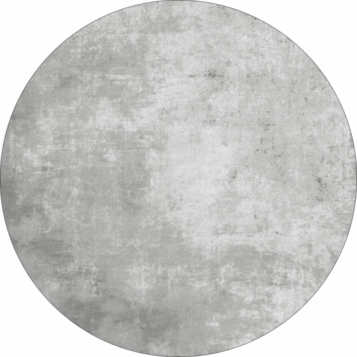 Runder Teppich \'Lynton\' 240cm - Grau in der Gruppe Einrichtung / Teppiche / Gewebte Teppiche bei Reforma (V10197053)