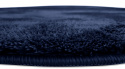Runder Teppich \'Aranga Super Soft\' 160cm - Dunkelblau