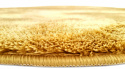 Runder Teppich \'Aranga Super Soft\' 120cm – Gelb