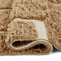 Rya Teppich \'Kiberg Handgewebte Wolle\' - Beige