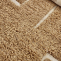 Rya Teppich \'Kiberg Handgewebte Wolle\' - Beige