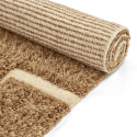 Rya Teppich \'Kiberg Handgewebte Wolle\' - Beige