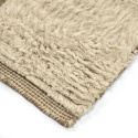 Rya Teppich \'Kiberg Handgewebte Wolle\' - Weiß
