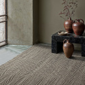 Wollteppich \'Larkana\' - Beige/dunkelbraun