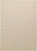 Wollteppich \'Larkana\' - Beige/Weiß