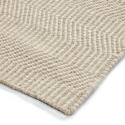 Wollteppich \'Larkana\' - Beige/Weiß