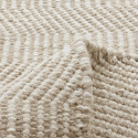 Wollteppich \'Larkana\' - Beige/Weiß