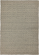 Wollteppich \'Monastir\' – Schwarz/Weiß