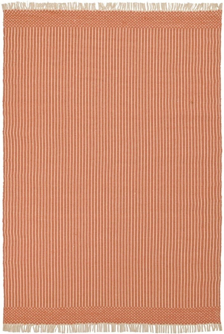 Wollteppich \'Arbil\' – Terrakotta/Weiß in der Gruppe Zimmer bei Reforma (V102015100)