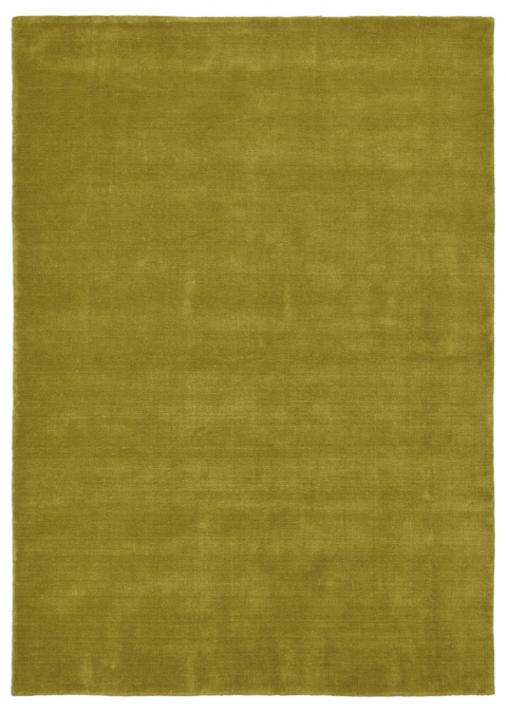 Wollteppich \'Rozen Handloom Wool Premium\' - Grün in der Gruppe Einrichtung / Teppiche / Wollteppiche bei Reforma (V102015301)