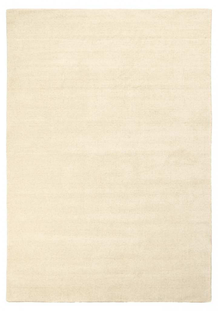 Wollteppich \'Rozen Handloom Wool Premium\' - Weiß in der Gruppe Einrichtung / Teppiche / Wollteppiche bei Reforma (V102015302)