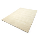 Wollteppich \'Rozen Handloom Wool Premium\' - Weiß