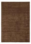 Wollteppich \'Rozen Handloom Wool Premium\' - Braun