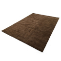 Wollteppich \'Rozen Handloom Wool Premium\' - Braun