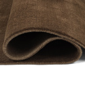 Wollteppich \'Rozen Handloom Wool Premium\' - Braun