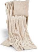 Tagesdecke \'Aranga Super Soft Throw\' 130 x 170 cm – Weiß