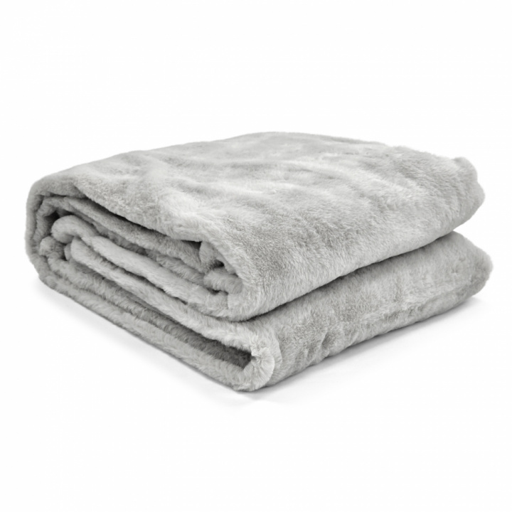 Tagesdecke \'Aranga Super Soft Throw\' 130 x 170 cm – Grau in der Gruppe Einrichtung / Textilien / Teppiche & Decken bei Reforma (V10201570)