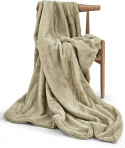 Tagesdecke \'Aranga Super Soft Throw\' 130 x 170 cm – Hellgrün