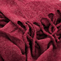 Karostoff \'Samantha\' 130x170cm - Dunkelrot