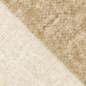 Karostoff \'Beatriz Stripe\' 130 x 170 cm – Beige/Weiß
