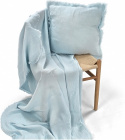 Kissenbezug \'Dorena\' 45x45cm – Blau
