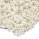Rya-Teppich \'Fassale Handwoven Wool\' – Weiß