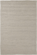 Wollteppich \'Talvia Braided Wool\' – Grau