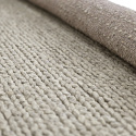 Wollteppich \'Talvia Braided Wool\' – Grau