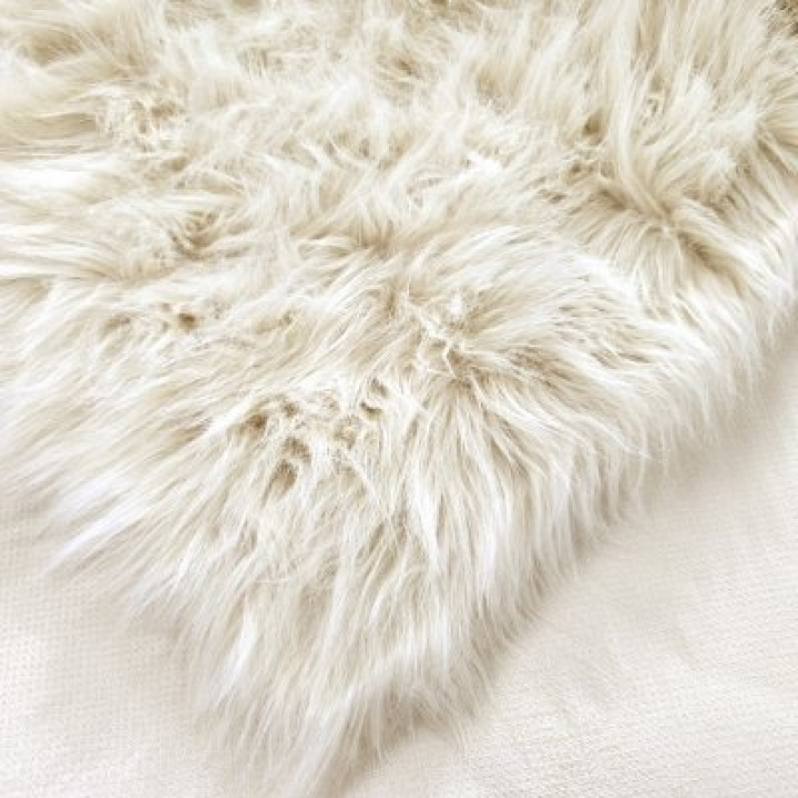 Rya-Teppich \'Sohar\' - Beige in der Gruppe Teppiche / Kurzflor Teppiche bei Reforma (V1025)