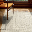 Wollteppich \'Talvia Flätad Ull\' -Weiß