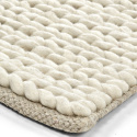 Wollteppich \'Talvia Flätad Ull\' -Weiß