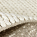 Wollteppich \'Talvia Flätad Ull\' -Weiß