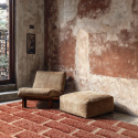 Teppich \'Leknes handgewebte Wolle\' - Terrakotta