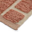 Teppich \'Leknes handgewebte Wolle\' - Terrakotta