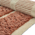 Teppich \'Leknes handgewebte Wolle\' - Terrakotta