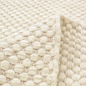 Wollteppich \'Ovelia\' - Beige/Weiß