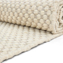Wollteppich \'Ovelia\' - Beige/Weiß